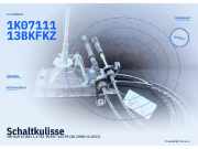Schaltkulisse VW Golf VI (5K) 1K0711113CGFKZ 1K0711113BKFKZ