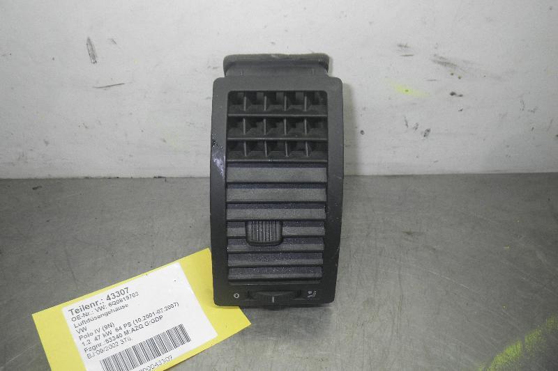 Luftdüsengehäuse VW Polo IV (9N, 9A) 6Q0819703 Bild Luftdüsengehäuse VW Polo IV (9N, 9A) 6Q0819703