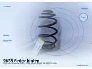 Feder hinten OPEL Astra G Caravan (T98)