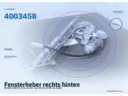 Fensterheber rechts hinten ROVER 400 (RT) 400345B