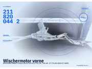 Wischermotor vorne MERCEDES-BENZ E-Klasse Kombi (S211) A2118204842 2118200442