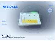 Display OPEL Kadett E 90332644