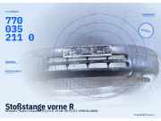 Stoßstange vorne RENAULT Master II Kasten (FD) 7700352110