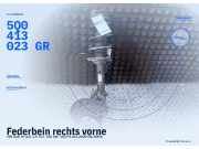 Federbein rechts vorne VW Golf IV (1J) 5Q0413023GR