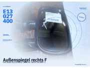 Außenspiegel rechts FIAT Doblo Van (119, 223) E13027400