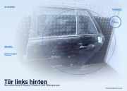 Tür links hinten Mercedes-Benz E-Klasse T-Model (S211)