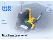 Türschloss links vorne KIA Ceed 2 (JD) 81310-A2100