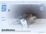Schaltkulisse RENAULT Trafic III Kasten (FG) 349012637R