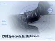 Spannrolle für Keilriemen OPEL Zafira A (T98)