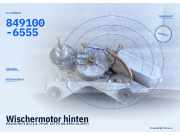 Wischermotor hinten MAZDA MX-3 (EC) 849100-6555