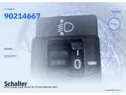 Schalter OPEL Omega A 90214667