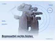 Bremssattel rechts hinten MITSUBISHI Carisma (DA0)