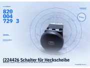 (224426 Schalter für Heckscheibe RENAULT Master II Bus 8200047293) 8200047293