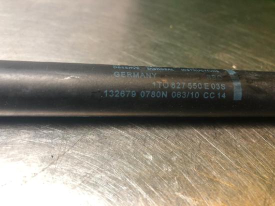 Heckklappendämpfer VW Touran I (1T1) 1T0827550E Bild Heckklappendämpfer VW Touran I (1T1) 1T0827550E