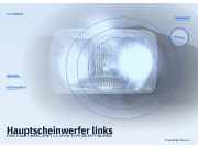Hauptscheinwerfer links FORD Fiesta I (WFBT, GFBT)