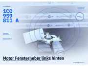 Motor Fensterheber links hinten VW Bora Variant (1J) 1C0959811A FKZ 1C0959811A