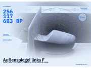 Außenspiegel links FORD Fiesta V (JH, JD) 2S6117683BP