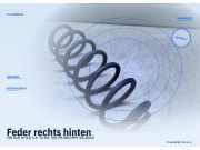 Feder rechts hinten VW Golf IV (1J)