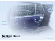 Tür links hinten VW Golf V (1K1)