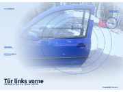 Tür links vorne VW Golf IV (1J)