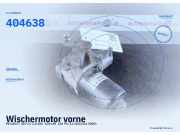 Wischermotor vorne PEUGEOT 307 CC 404638