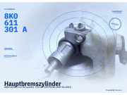 Hauptbremszylinder AUDI A5 (8T) 8K0611301A