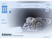 Anlasser AUDI A2 (8Z) 0001120400