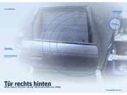 Tür rechts hinten OPEL Astra F CC