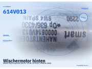 Wischermotor hinten SMART City-Coupe (MC 01) 614V013