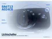 Lichtschalter FORD Fiesta VI (JA8) 8A6T13A024CB