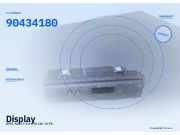 Display OPEL Astra F 90434180