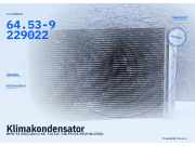 Klimakondensator BMW X1 (E84) 64.53-9229022