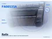 Radio MAZDA 6 (GG) FA08531A