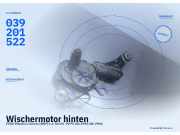 Wischermotor hinten FORD Mondeo I Kombi (BNP) 039201522