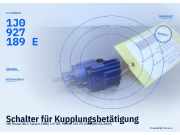 Schalter für Kupplungsbetätigung VW Passat B5.5 Variant (3B6) 1J0927189E