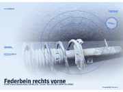 Federbein rechts vorne FORD Focus Stufenheck (DFW)