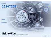 Elektrolüfter OPEL Zafira B (A05) 13147279