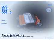Steuergerät Airbag MERCEDES-BENZ SL (R129) 0018200026