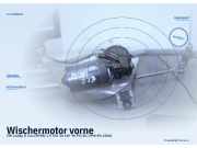 Wischermotor vorne VW Caddy II Van (9K9B)