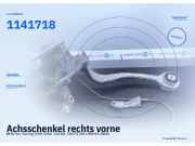 Achsschenkel rechts vorne BMW 5er Touring (E39) 1141718
