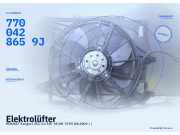 Elektrolüfter RENAULT Kangoo I (KC) 7700428659J