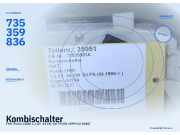 Kombischalter FIAT Punto (188) 735359836