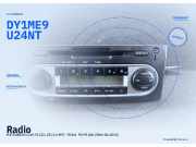 Radio MITSUBISHI Colt VI (Z2, Z3) DY1ME9U24NT