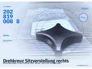 Drehkreuz Sitzverstellung rechts MERCEDES-BENZ E-Klasse (W210) 2028190088