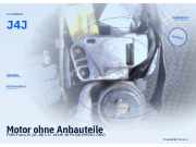 Motor ohne Anbauteile FORD Fiesta IV (JA, JB) J4J