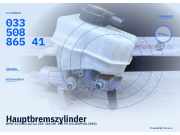 Hauptbremszylinder BMW X1 (E84) 03350886541