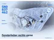 Fensterheber rechts vorne VW Tiguan I (5N) 5N0837462