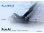 Gaspedal MERCEDES-BENZ A-Klasse (W169) A1693000304 91736020