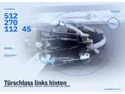 Türschloss links hinten BMW 3er Touring (E46) 51227011245