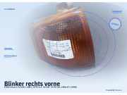 Blinker rechts vorne FORD Escort IV (GAF, ABFT, AFF)